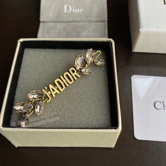 Dior飾品 迪奧經典熱銷款字母DIOR髮夾  zgd1132